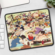 Onyourcases One Piece Characters Custom Mouse Pad Personalized Gaming Mouse Pad Desk Mat Premium Non Slip Gaming Mouse Keyboard Pad Razer Best Anime RGB Logitech Glorious Hyperx Mouse Pads