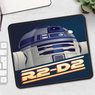 Onyourcases R2 D2 Star Wars Custom Mouse Pad Personalized Gaming Mouse Pad Desk Mat Premium Non Slip Gaming Mouse Keyboard Pad Razer Best Anime RGB Logitech Glorious Hyperx Mouse Pads