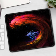 Onyourcases Space Surfing Galaxy Custom Mouse Pad Personalized Gaming Mouse Pad Desk Mat Premium Non Slip Gaming Mouse Keyboard Pad Razer Best Anime RGB Logitech Glorious Hyperx Mouse Pads