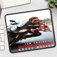 Onyourcases Tom Cruise Mission Impossible Rogue Nation Custom Mouse Pad Personalized Gaming Mouse Pad Desk Mat Premium Non Slip Gaming Mouse Keyboard Pad Razer Best Anime RGB Logitech Glorious Hyperx Mouse Pads