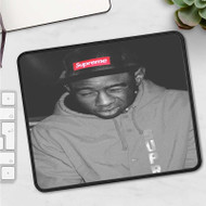 Onyourcases Tyler The Creator Print Custom Mouse Pad Personalized Gaming Mouse Pad Desk Mat Premium Non Slip Gaming Mouse Keyboard Pad Razer Best Anime RGB Logitech Glorious Hyperx Mouse Pads