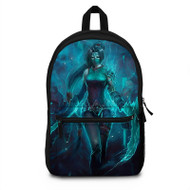 Onyourcases Akali League of Legends Custom Backpack Polyester Unisex Personalized Waterproof Travel Bag School Bag Work Bag Laptop Lunch Office Book Fabric Backpack