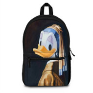 Onyourcases Daisy Duck Disney Custom Backpack Polyester Unisex Personalized Waterproof Travel Bag School Bag Work Bag Laptop Lunch Office Book Fabric Backpack