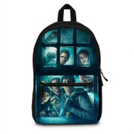 Onyourcases Ghost Team Custom Backpack Polyester Unisex Personalized Waterproof Travel Bag School Bag Work Bag Laptop Lunch Office Book Fabric Backpack