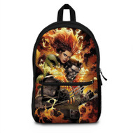 Onyourcases Phoenix Jean and Wolverine Custom Backpack Polyester Unisex Personalized Waterproof Travel Bag School Bag Work Bag Laptop Lunch Office Book Fabric Backpack