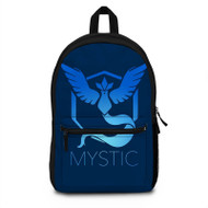 Onyourcases Team Mystic Pokemon Art Custom Backpack Polyester Unisex Personalized Waterproof Travel Bag School Bag Work Bag Laptop Lunch Office Book Fabric Backpack