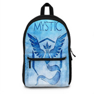 Onyourcases Team Mystic Pokemon Custom Backpack Polyester Unisex Personalized Waterproof Travel Bag School Bag Work Bag Laptop Lunch Office Book Fabric Backpack