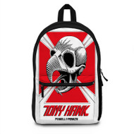 Onyourcases Tony Hawk Products Custom Backpack Polyester Unisex Personalized Waterproof Travel Bag School Bag Work Bag Laptop Lunch Office Book Fabric Backpack