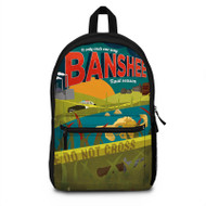 Onyourcases Banshee Custom Backpack Polyester Unisex New Personalized Waterproof Travel Bag School Bag Work Bag Laptop Lunch Office Book Fabric Backpack