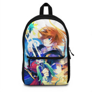 Onyourcases Sora Kingdom Hearts Custom Backpack Polyester Unisex New Personalized Waterproof Travel Bag School Bag Work Bag Laptop Lunch Office Book Fabric Backpack