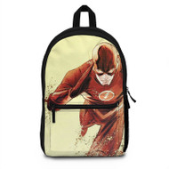 Onyourcases The Flash Art Custom Backpack Polyester Unisex New Personalized Waterproof Travel Bag School Bag Work Bag Laptop Lunch Office Book Fabric Backpack