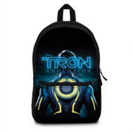 Onyourcases Tron Evolution Custom Backpack Polyester Unisex New Personalized Waterproof Travel Bag School Bag Work Bag Laptop Lunch Office Book Fabric Backpack