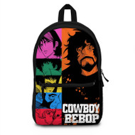 Onyourcases Cowboy Bebop Custom Backpack Polyester Unisex Best Personalized Waterproof Travel Bag School Bag Work Bag Laptop Lunch Office Book Awesome Fabric Backpack