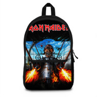 Onyourcases Iron Maiden Art Custom Backpack Polyester Unisex Best Personalized Waterproof Travel Bag School Bag Work Bag Laptop Lunch Office Book Awesome Fabric Backpack