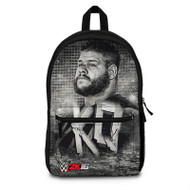 Onyourcases Kevin Owens WWE Products Custom Backpack Polyester Unisex Best Personalized Waterproof Travel Bag School Bag Work Bag Laptop Lunch Office Book Awesome Fabric Backpack