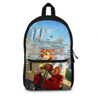 Onyourcases Zootopia Art Custom Backpack Polyester Unisex Best Personalized Waterproof Travel Bag School Bag Work Bag Laptop Lunch Office Book Awesome Fabric Backpack