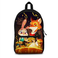 Onyourcases Zootopia Wedding Custom Backpack Polyester Unisex Best Personalized Waterproof Travel Bag School Bag Work Bag Laptop Lunch Office Book Awesome Fabric Backpack