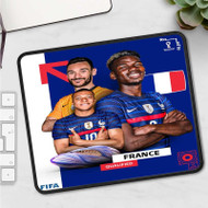 Onyourcases France World Cup 2022 Custom Mouse Pad Personalized Gaming Mouse Pad Brand Desk Mat Premium Non Slip Gaming Mouse Keyboard Pad Razer Best Anime RGB Logitech Glorious Hyperx Mouse Pads