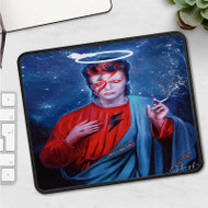 Onyourcases David Bowie RIP Custom Mouse Pad Personalized Gaming Mouse Pad Brand Desk Mat Top Premium Non Slip Gaming Mouse Keyboard Pad Razer Best Anime RGB Logitech Glorious Hyperx Mouse Pads