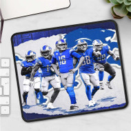 Onyourcases Detroit Lions NFL 2022 Custom Mouse Pad Personalized Gaming Mouse Pad Brand Desk Mat Top Premium Non Slip Gaming Mouse Keyboard Pad Razer Best Anime RGB Logitech Glorious Hyperx Mouse Pads