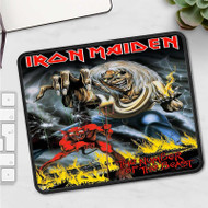 Onyourcases Iron Maiden The Number of The Beast Custom Mouse Pad Personalized Gaming Mouse Pad Brand Desk Mat Top Premium Non Slip Gaming Mouse Keyboard Pad Razer Best Anime RGB Logitech Glorious Hyperx Mouse Pads