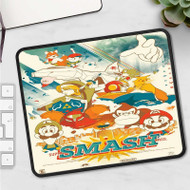 Onyourcases Super Smash Bros Nintendo Custom Mouse Pad Personalized Gaming Mouse Pad Brand Desk Mat Top Premium Non Slip Gaming Mouse Keyboard Pad Razer Best Anime RGB Logitech Glorious Hyperx Mouse Pads