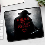 Onyourcases V For Vendetta Quotes Custom Mouse Pad Personalized Gaming Mouse Pad Brand Desk Mat Top Premium Non Slip Gaming Mouse Keyboard Pad Razer Best Anime RGB Logitech Glorious Hyperx Mouse Pads