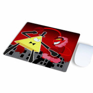 Onyourcases Bill Cipher vs HIM Custom Mouse Pad Personalized Gaming Mouse Pad Brand Desk Mat Top Premium Non Slip Gaming Mouse Keyboard Pad Razer Best Anime RGB Logitech Glorious Hyperx Mouse Pads