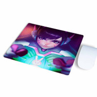 Onyourcases D Va Overwatch Art Custom Mouse Pad Personalized Gaming Mouse Pad Brand Desk Mat Top Premium Non Slip Gaming Mouse Keyboard Pad Razer Best Anime RGB Logitech Glorious Hyperx Mouse Pads