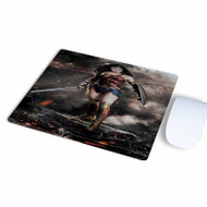 Onyourcases Gal Gadot as Wonder Woman Custom Mouse Pad Personalized Gaming Mouse Pad Brand Desk Mat Top Premium Non Slip Gaming Mouse Keyboard Pad Razer Best Anime RGB Logitech Glorious Hyperx Mouse Pads