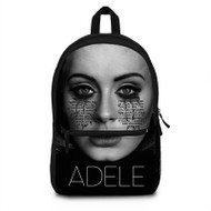 Onyourcases Adele Custom Backpack Unisex Personalized Waterproof Awesome Nice Travel Bag Top Brand School Bag Work Bag Laptop Lunch Office Book Fabric Backpack