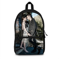 Onyourcases Andy Biersack and Juliet Simms Custom Backpack Unisex Personalized Waterproof Awesome Nice Travel Bag Top Brand School Bag Work Bag Laptop Lunch Office Book Fabric Backpack