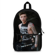 Onyourcases Andy Biersack Black Veil Brides Tattoo Custom Backpack Unisex Personalized Waterproof Awesome Nice Travel Bag Top Brand School Bag Work Bag Laptop Lunch Office Book Fabric Backpack