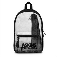 Onyourcases Asking Alexandria The Black Custom Backpack Unisex Personalized Waterproof Awesome Nice Travel Bag Top Brand School Bag Work Bag Laptop Lunch Office Book Fabric Backpack