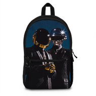 Onyourcases Daft Punk Arts Custom Backpack Unisex Personalized Waterproof Awesome Nice Travel Bag Top Brand School Bag Work Bag Laptop Lunch Office Book Fabric Backpack