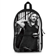 Onyourcases David Guetta Art Custom Backpack Unisex Personalized Waterproof Awesome Nice Travel Bag Top Brand School Bag Work Bag Laptop Lunch Office Book Fabric Backpack