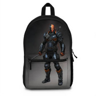 Onyourcases Deathstroke DC Comics Art Custom Backpack Unisex Personalized Waterproof Awesome Nice Travel Bag Top Brand School Bag Work Bag Laptop Lunch Office Book Fabric Backpack