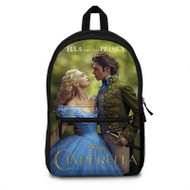 Onyourcases Disney Cinderella and Prince Custom Backpack Unisex Personalized Waterproof Awesome Nice Travel Bag Top Brand School Bag Work Bag Laptop Lunch Office Book Fabric Backpack