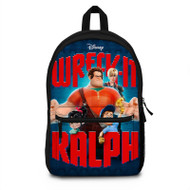 Onyourcases Disney Wreck It Ralph Art Custom Backpack Unisex Personalized Waterproof Awesome Nice Travel Bag Top Brand School Bag Work Bag Laptop Lunch Office Book Fabric Backpack