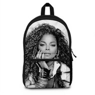 Onyourcases Janet Jackson New Custom Backpack Unisex Personalized Waterproof Awesome Nice Travel Bag Top Brand School Bag Work Bag Laptop Lunch Office Book Fabric Backpack