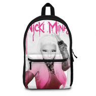 Onyourcases Nicki Minaj Pink Print Art Custom Backpack Unisex Personalized Waterproof Awesome Nice Travel Bag Top Brand School Bag Work Bag Laptop Lunch Office Book Fabric Backpack