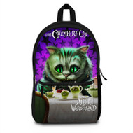 Onyourcases The Cheshire Cat Alice In Wonderland Arts Custom Backpack Unisex Personalized Waterproof Awesome Nice Travel Bag Top Brand School Bag Work Bag Laptop Lunch Office Book Fabric Backpack