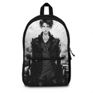 Onyourcases Attack on Titan Levi Art Custom Backpack Unisex Personalized Waterproof Top Brand Awesome Nice Travel Bag School Bag Work Bag Laptop Lunch Office Book Fabric Backpack