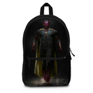 Onyourcases Avengers Age of Ultron s The Vision Custom Backpack Unisex Personalized Waterproof Top Brand Awesome Nice Travel Bag School Bag Work Bag Laptop Lunch Office Book Fabric Backpack