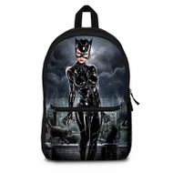 Onyourcases Catwoman Custom Backpack Unisex Personalized Waterproof Top Brand Awesome Nice Travel Bag School Bag Work Bag Laptop Lunch Office Book Fabric Backpack