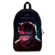 Onyourcases M83 Midnight City Mask Custom Backpack Unisex Personalized Waterproof Top Brand Awesome Nice Travel Bag School Bag Work Bag Laptop Lunch Office Book Fabric Backpack