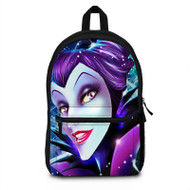 Onyourcases Maleficent Face Custom Backpack Unisex Personalized Waterproof Top Brand Awesome Nice Travel Bag School Bag Work Bag Laptop Lunch Office Book Fabric Backpack