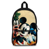 Onyourcases Mickey and Friends Custom Backpack Unisex Personalized Waterproof Top Brand Awesome Nice Travel Bag School Bag Work Bag Laptop Lunch Office Book Fabric Backpack