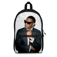 Onyourcases R Kelly Glassess Custom Backpack Unisex Personalized Waterproof Top Brand Awesome Nice Travel Bag School Bag Work Bag Laptop Lunch Office Book Fabric Backpack