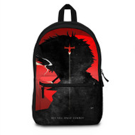 Onyourcases Spike Spiegel Cowboy Bebop Custom Backpack Unisex Personalized Waterproof Top Brand Awesome Nice Travel Bag School Bag Work Bag Laptop Lunch Office Book Fabric Backpack